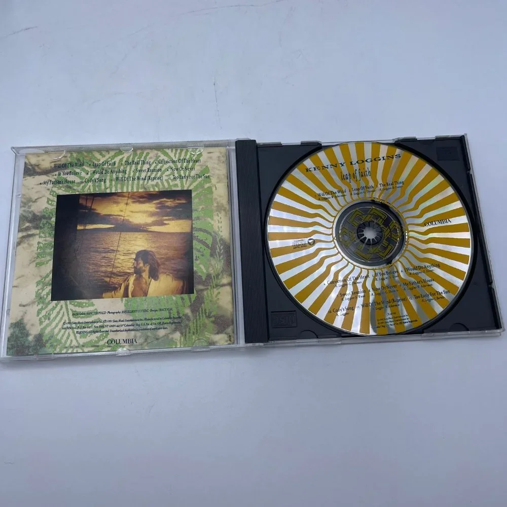 Leap Of Faith Kenny Loggins CD, 1991 - Picture 4 of 7